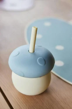 Mushroom Mugg Med Lock, Brun