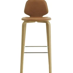 My Chair Barstol 75 cm, Konjak / Svart Stål