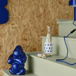 Kosta Boda Skulpturer-My Wide Life Skulptur Gabba Gabba Hey 30,5 cm, Puderrosa