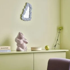 Kosta Boda Skulpturer-My Wide Life Skulptur Gabba Gabba Hey 30,5 cm, Puderrosa