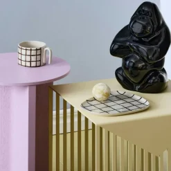 Kosta Boda Skulpturer-My Wide Life Skulptur Gabba Gabba Hey 30,5 cm, Puderrosa