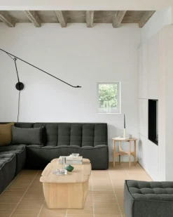 Ethnicraft Fotpallar|Modulsoffor-N701 Fotpall, Eco / Moss