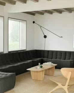 N701 Soffa, Beige 3-Sits