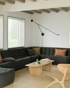 N701 Soffa, Beige 3-Sits