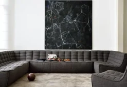 N701 Soffa, Beige 3-Sits