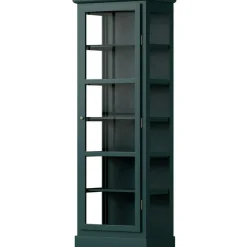 N1 Vitrinskåp, Grön