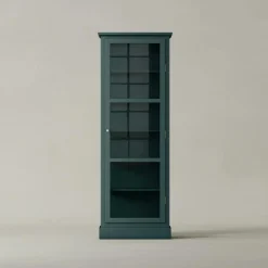 N1 Vitrinskåp, Grön