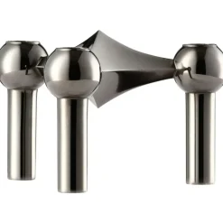 Nagel Ljusstake 3 Delar, Borstad Mässing