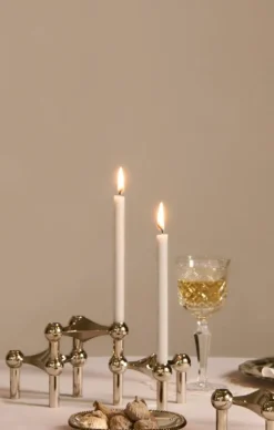 STOFF Nagel Ljusstakar-Nagel Ljusstake, Borstad Mässing