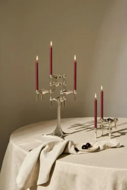 STOFF Nagel Ljusstakar-Nagel Ljusstake, Borstad Mässing