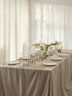 STOFF Nagel Ljusstakar-Nagel Ljusstake, Borstad Mässing