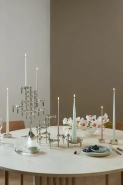 STOFF Nagel Ljusstakar-Nagel Ljusstake, Borstad Mässing