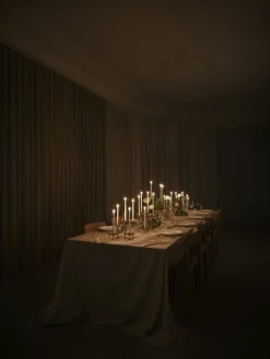 STOFF Nagel Ljusstakar-Nagel Ljusstake, Borstad Mässing