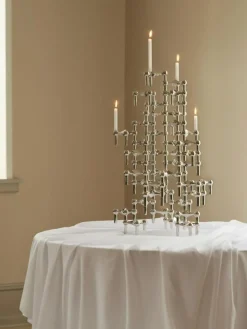 STOFF Nagel Ljusstakar-Nagel Ljusstake, Borstad Mässing