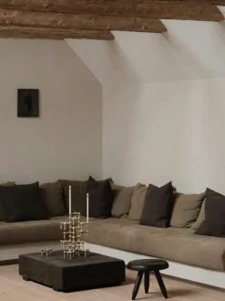 STOFF Nagel Ljusstakar-Nagel Ljusstake, Borstad Mässing