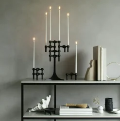 STOFF Nagel Tillbehör Ljusstakar & Ljuslyktor|Ljusstakar-Nagel Stativ, Krom