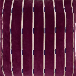 Nalo, Bordeaux Kuddfodral 50x50 cm, Burgundy