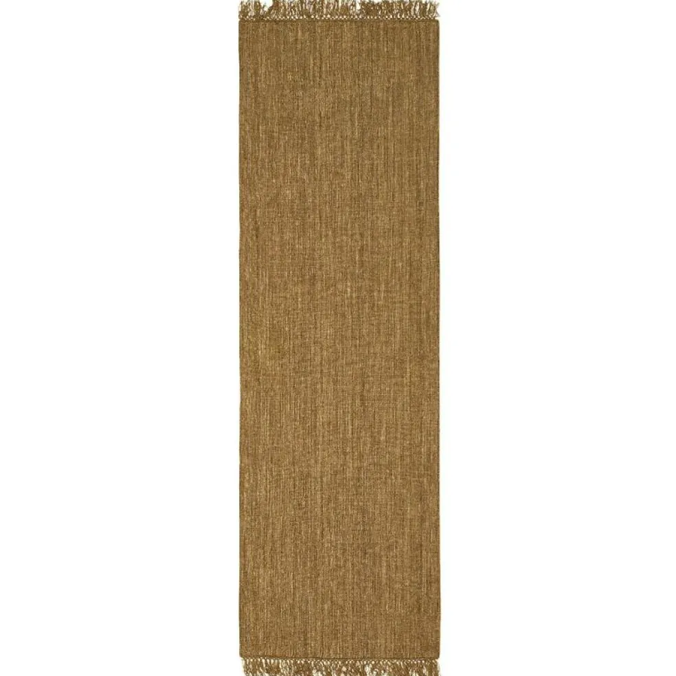 Nanda Dhurry Ullmatta 80x250 cm, Beige