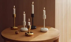 Nappula Ljusstakar 2-pack, Mässing