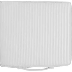 DIYTI Dynor För Utemöbler-Narrow Stripe Båtkudde 40x45 cm, Vit