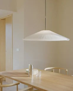 Nebra Pendel Vit, Ø40-75 cm