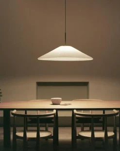 Nebra Pendel Vit, Ø40-75 cm