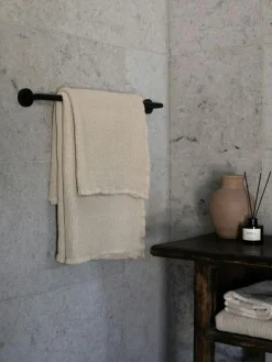 Nella waffle Handduk 70X140 cm, Taupe