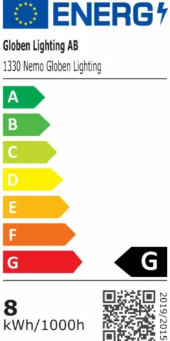 Nemo 47 Vägglampa, Vit