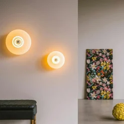 Design By Us Vägglampor-New Wave Optic XL Vägglampa, Opal