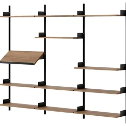 New Works Vägghyllor|Modulära Hyllsystem-Displayhylla 1900 mm, Vit