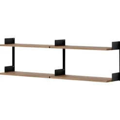 New Works Vägghyllor|Modulära Hyllsystem-Kammarhylla 450 mm, Ek