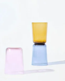 New York Vattenglas 2-pack, Topaz