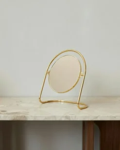 Nimbus Bordsspegel, Polerad mässing