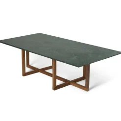 OX Denmarq Soffbord-Ninety Soffbord 120x60x40 cm, Smoked Oak/Brown Emperador