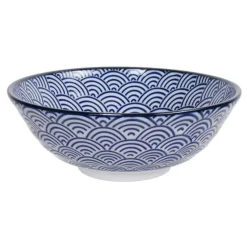 Nippon Blue Soba Skål 1 L, Wave