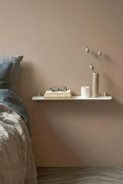 Gejst Vägghyllor-Nivo Vägghylla G, Ljus Ek / Vit