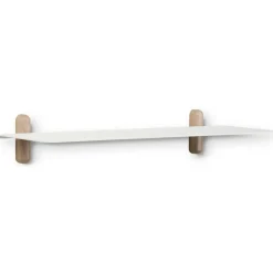 Gejst Vägghyllor-Nivo Vägghylla G, Ljus Ek / Vit