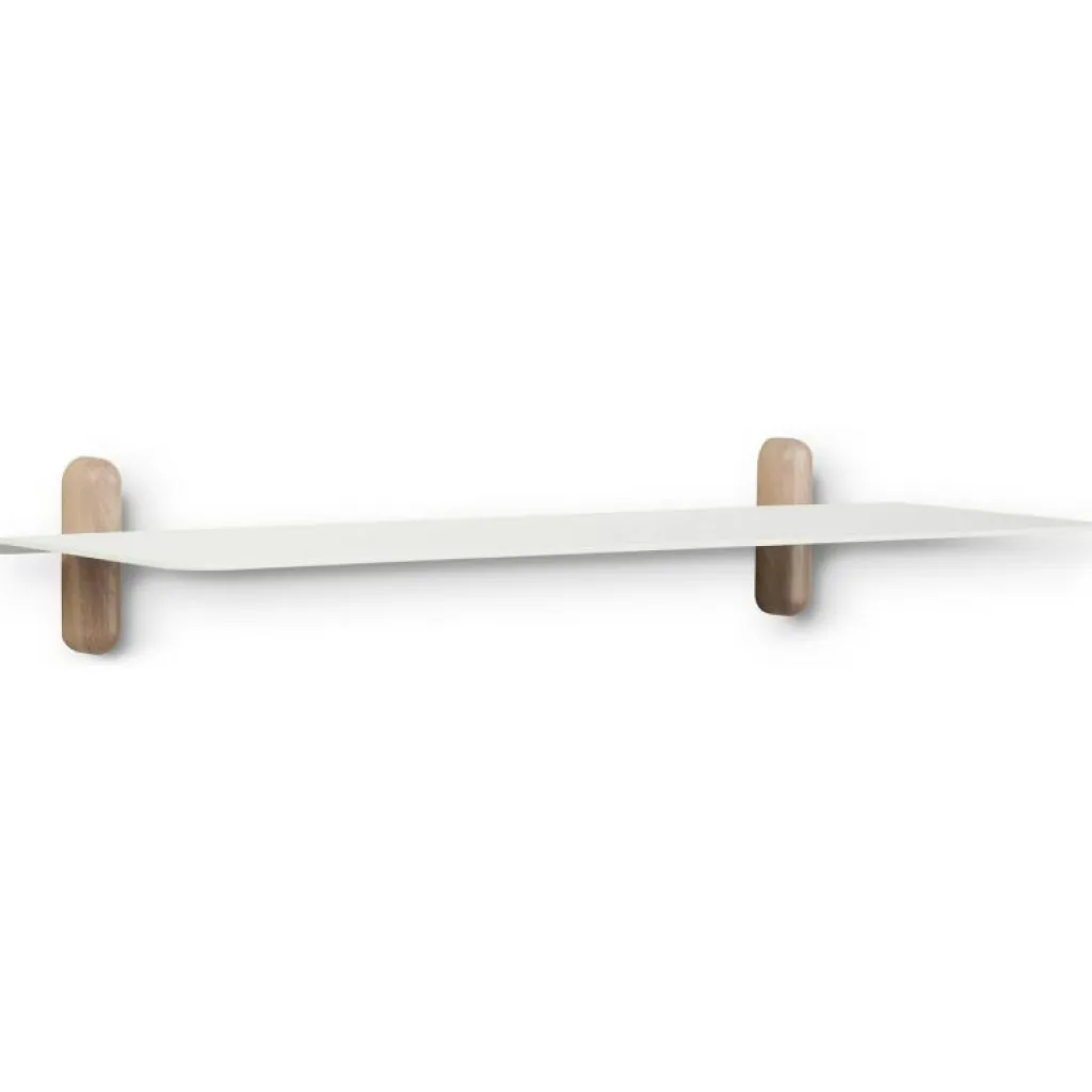 Gejst Vägghyllor-Nivo Vägghylla G, Ljus Ek / Vit