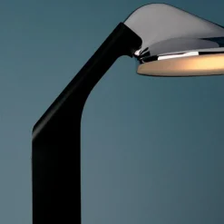 Niwaki Bordslampa, Svart / Krom