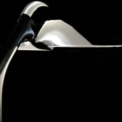 Niwaki Bordslampa, Svart / Krom