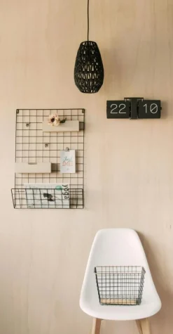 Karlsson Bordsklockor|Väggklockor-No Case Flip Vägg/Bordsklocka, Svart/Krom