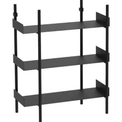 Nobuko Bokhylla 7 Hyllplan, Vit