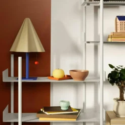 Nobuko Bokhylla 7 Hyllplan, Vit