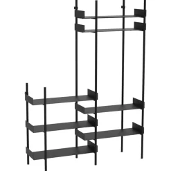 Nobuko Bokhylla 7 Hyllplan, Vit