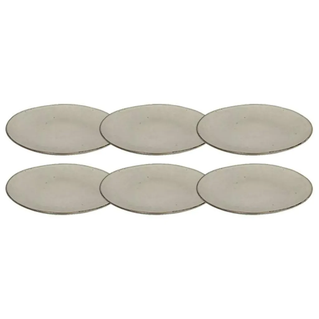 Broste Copenhagen Mattallrikar-Nordic Tallrik 26 cm, 6-Pack