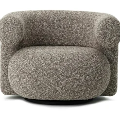 Normann Copenhagen Fåtöljer-- Burra lounge chair with return - Kvadrat Sahco Zero 001