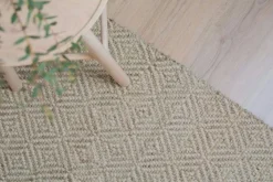 Deco Nord Jutemattor-Norse Gåsöga Matta 80x200 cm, Grå