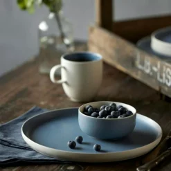 North Skål 11 cm, Matte River/Matte White