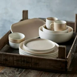 North Skål 11 cm, Matte River/Matte White