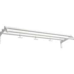 Essem Design Hatthyllor-Nostalgi 291 Hatthylla 100 cm, Vit / Bambu